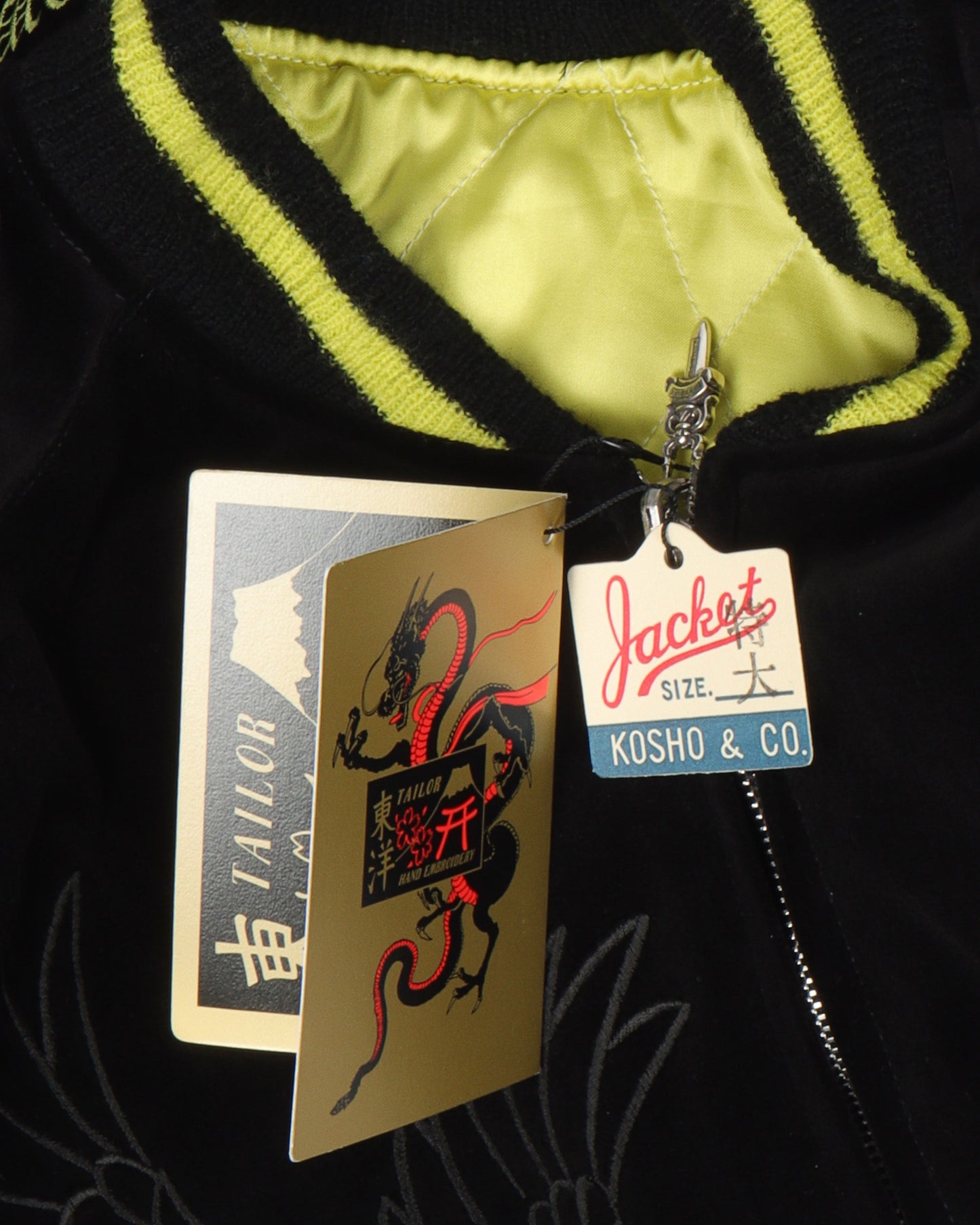 Matty Boy "Flaming Youth" Reversible Souvenir Jacket