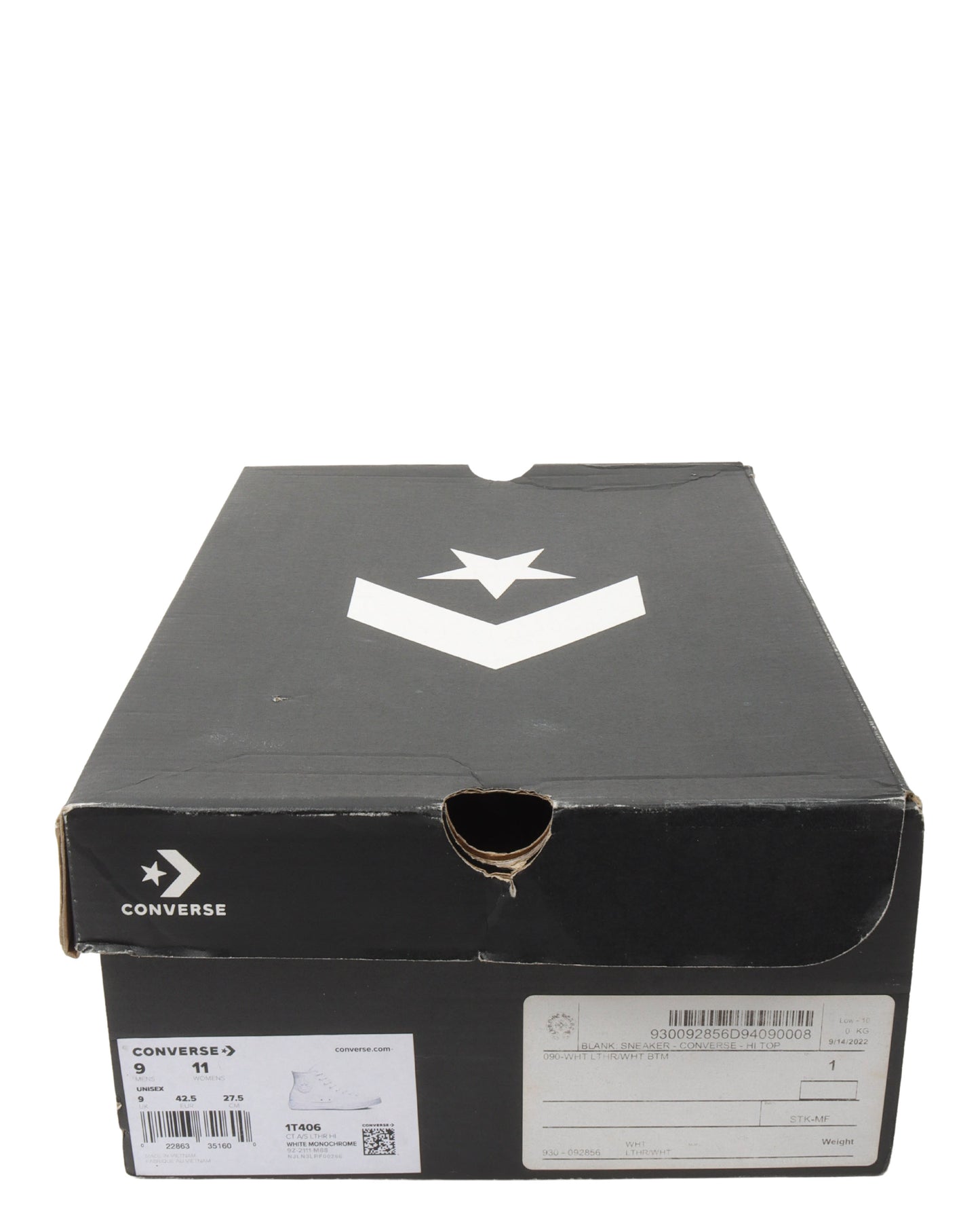 Embellished Leather Chuck Taylor Converse