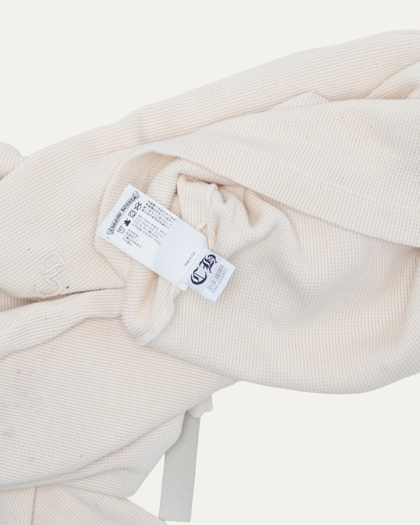 Embroidered Henley Thermal