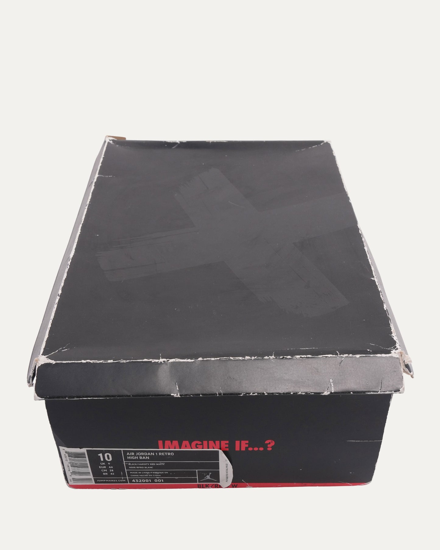 Air Jordan 1 Banned Bred Sneakers