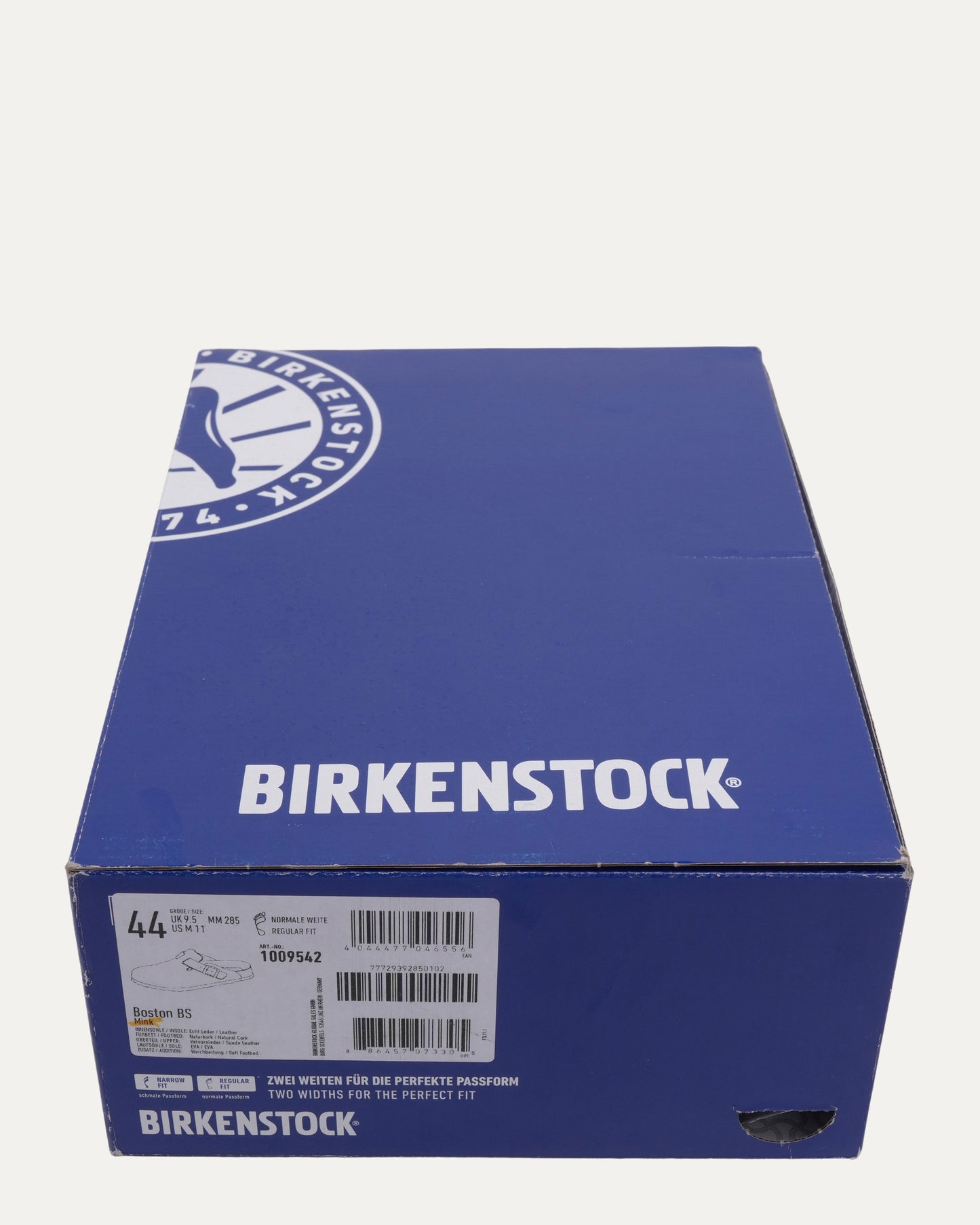 Dagger Embellished Birkenstock Boston Suede Mule