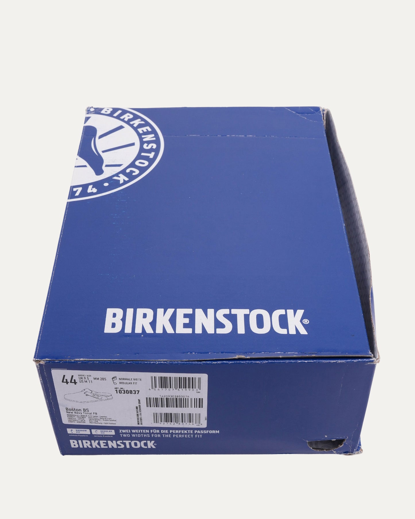 Dagger Embellished Birkenstock Boston Suede Mule