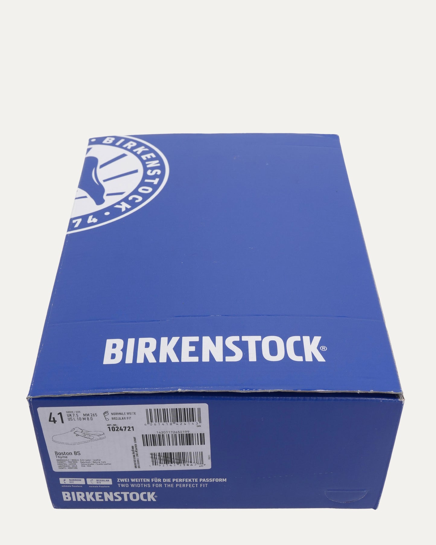 Dagger Embellished Birkenstock Boston Suede Mule