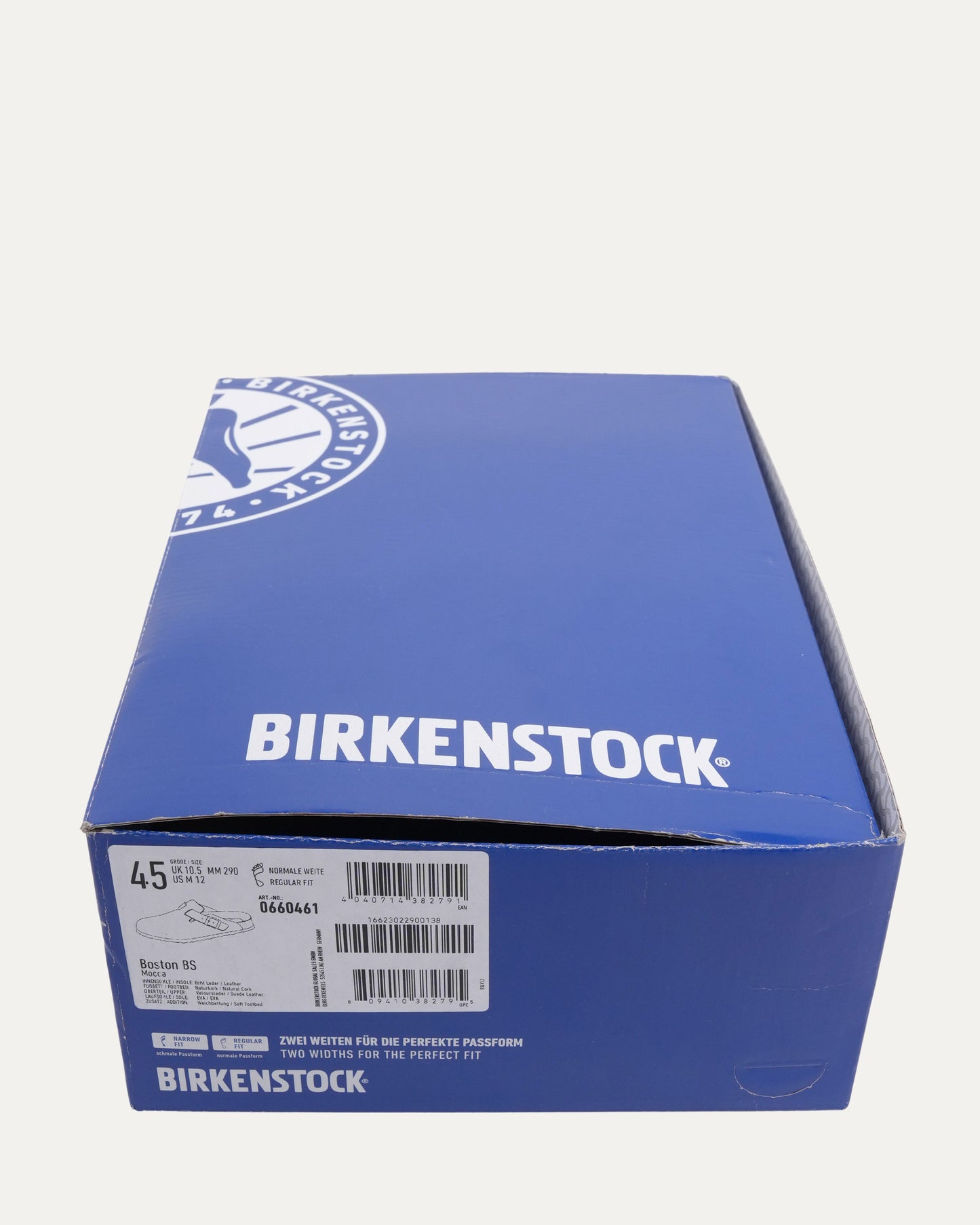 Dagger Embellished Birkenstock Boston Suede Mule