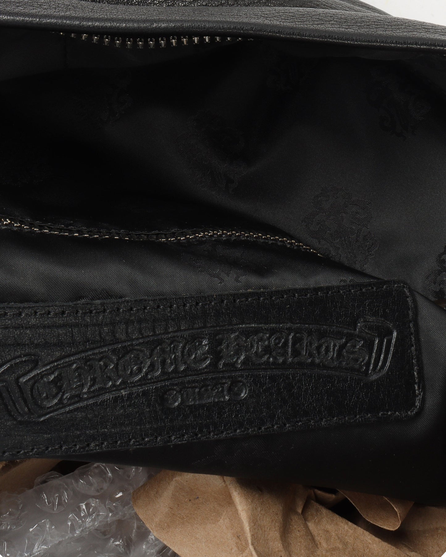 Matty Boy Sex Records Leather Backpack