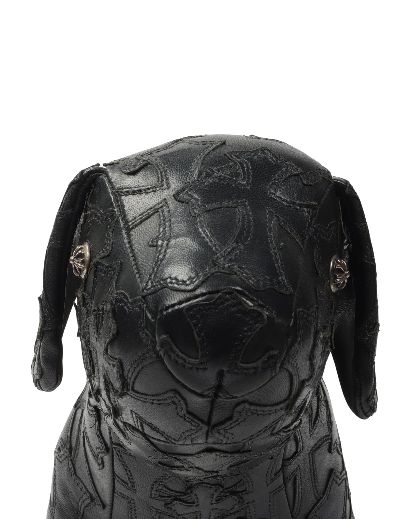 Leather Cross Patch Dog
