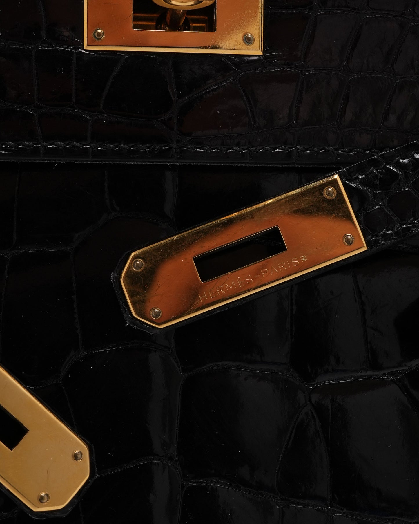 Crocodile Leather Kelly 35