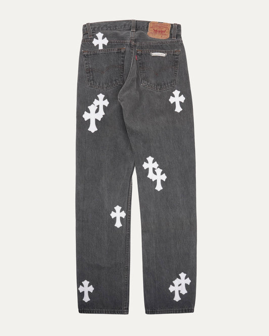 Levi's 501 Cross Patch Jeans