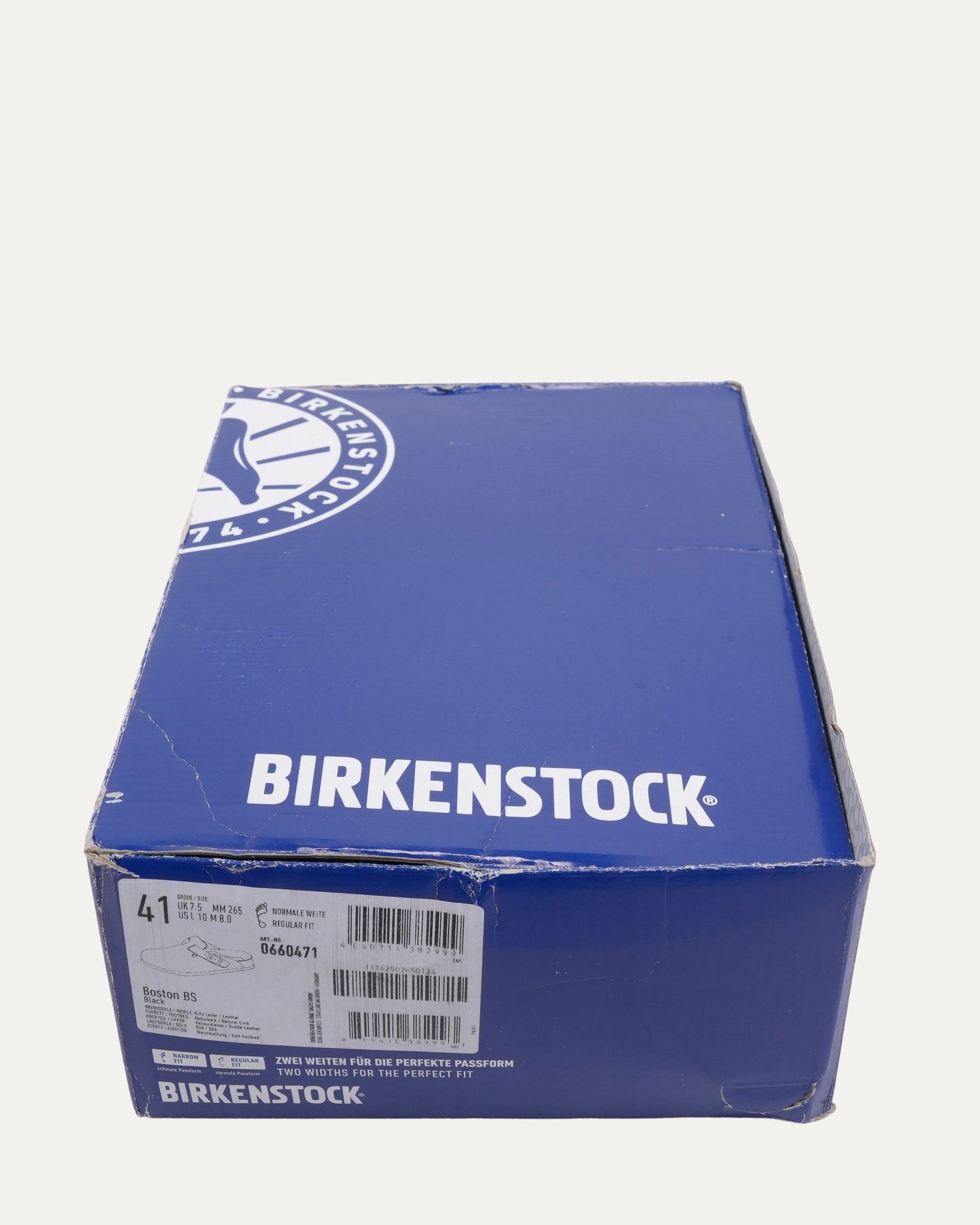 Dagger Embellished Birkenstock Boston Suede Mule