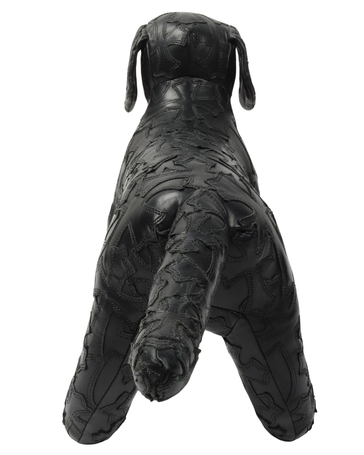 Leather Cross Patch Dog