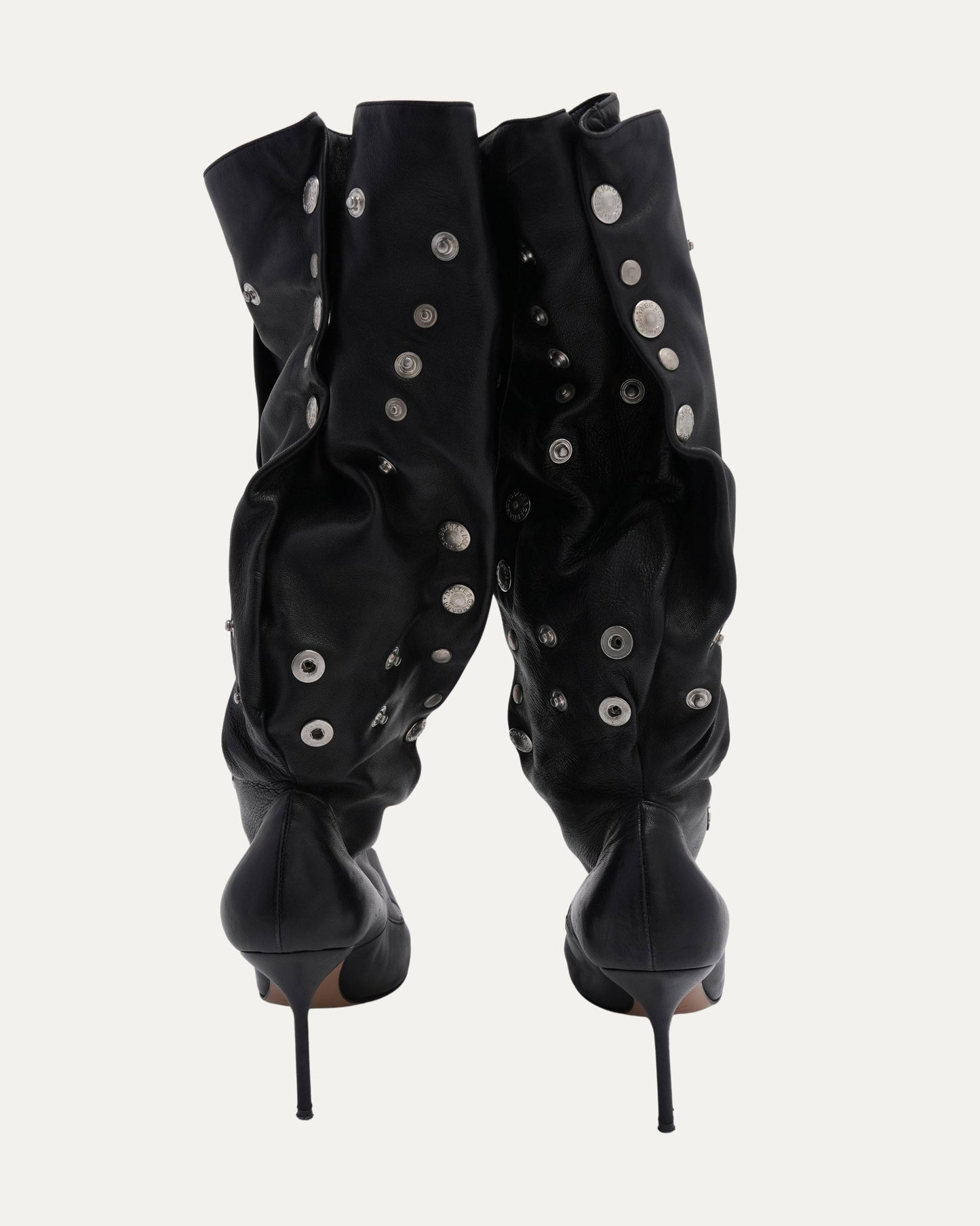 SS 2003 Ad Campaign Leather Button Boots