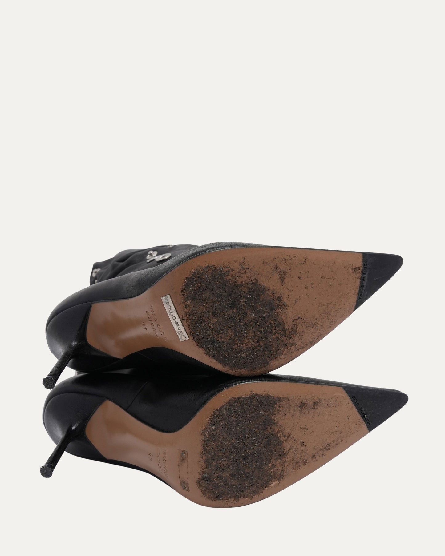 SS 2003 Ad Campaign Leather Button Boots