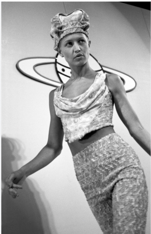 1988 Runway Floral Corset