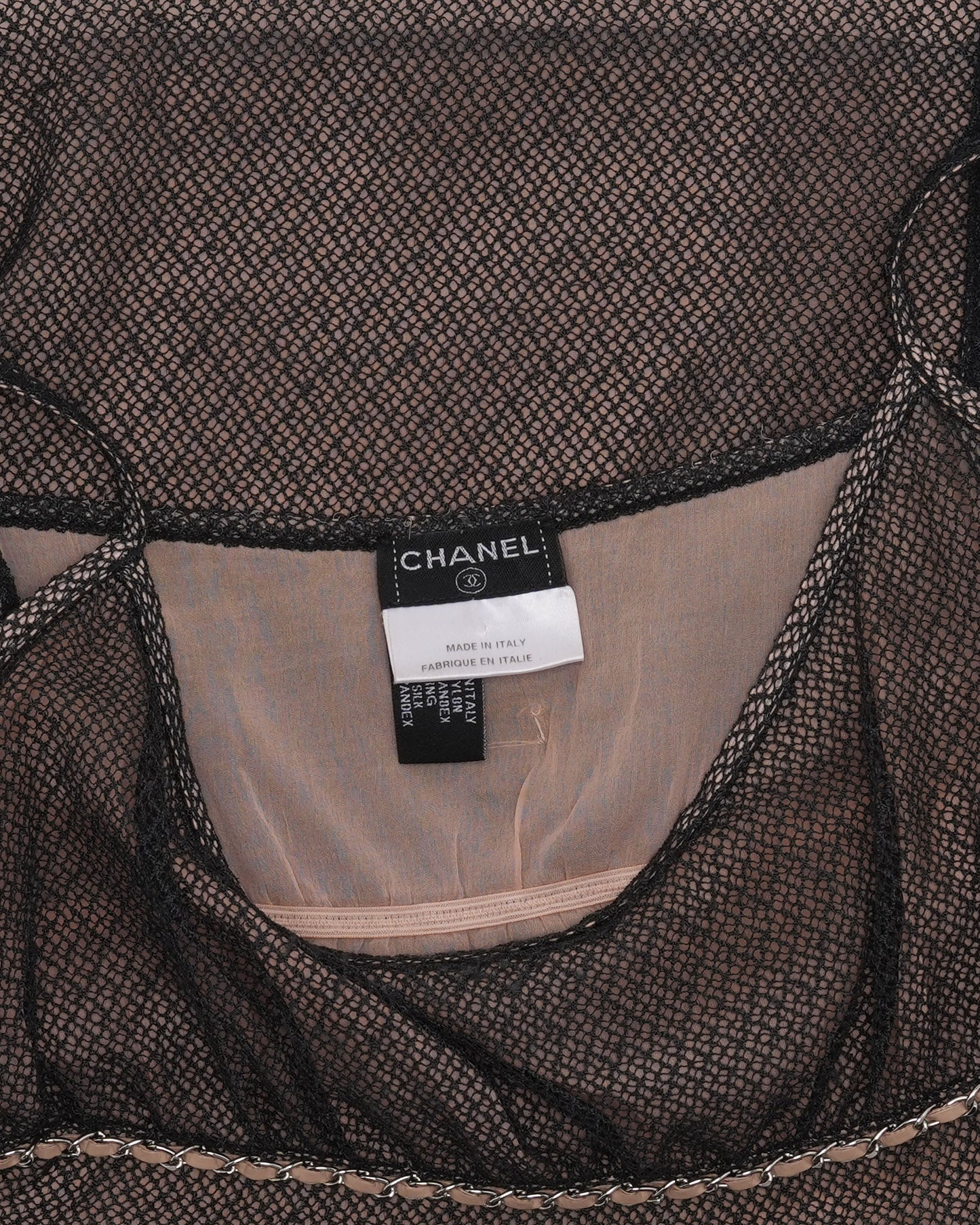 SS 2004 Lace and Mesh Top