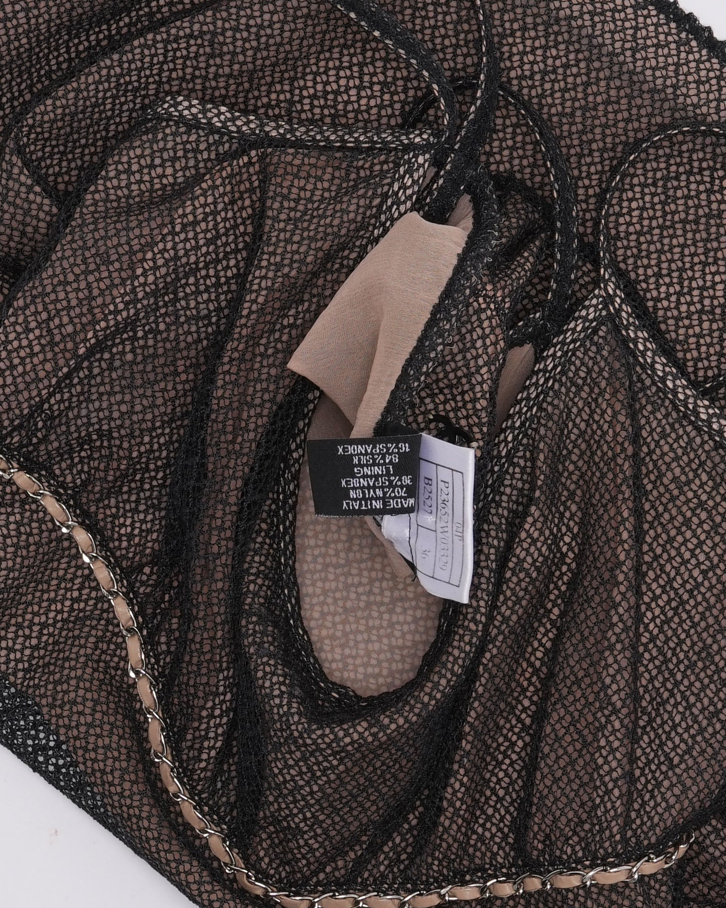 SS 2004 Lace and Mesh Top