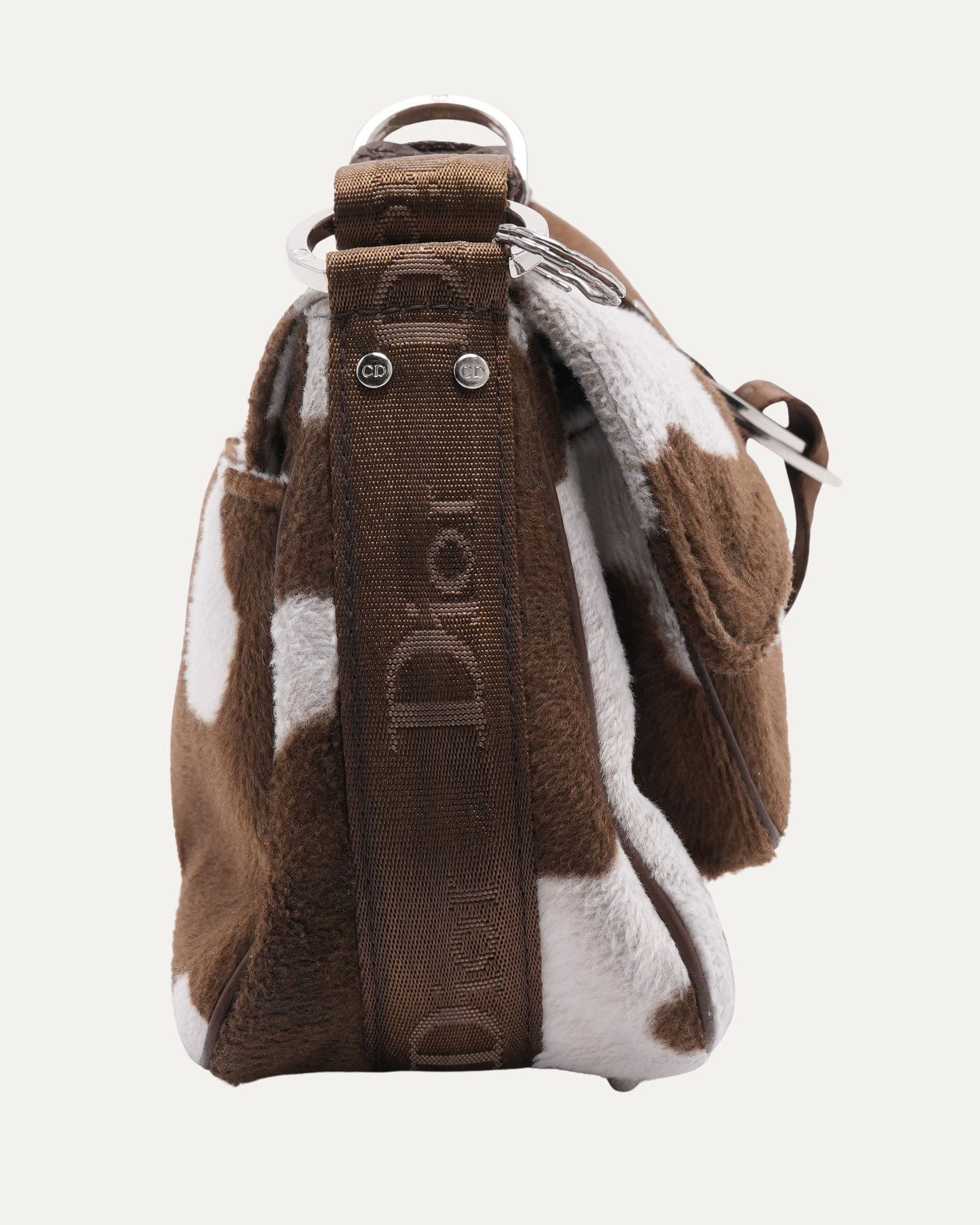 Galliano Era Cow Print Bag