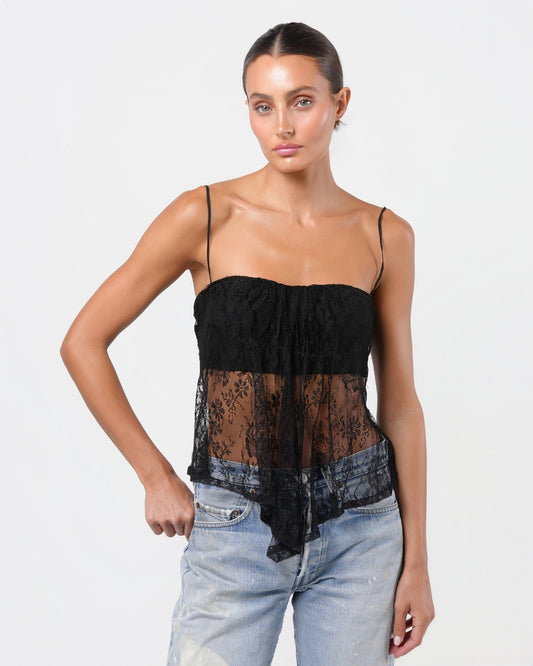 Roma Lace Top