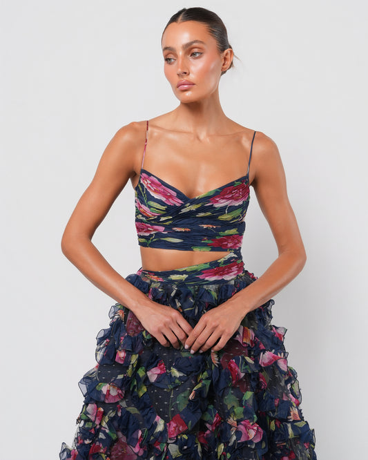 SS 2006 Ruffled Floral Dress