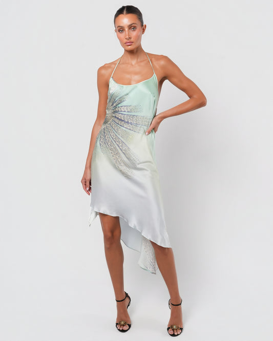 SS 2000 Swarovski Crystal Embellished Dress