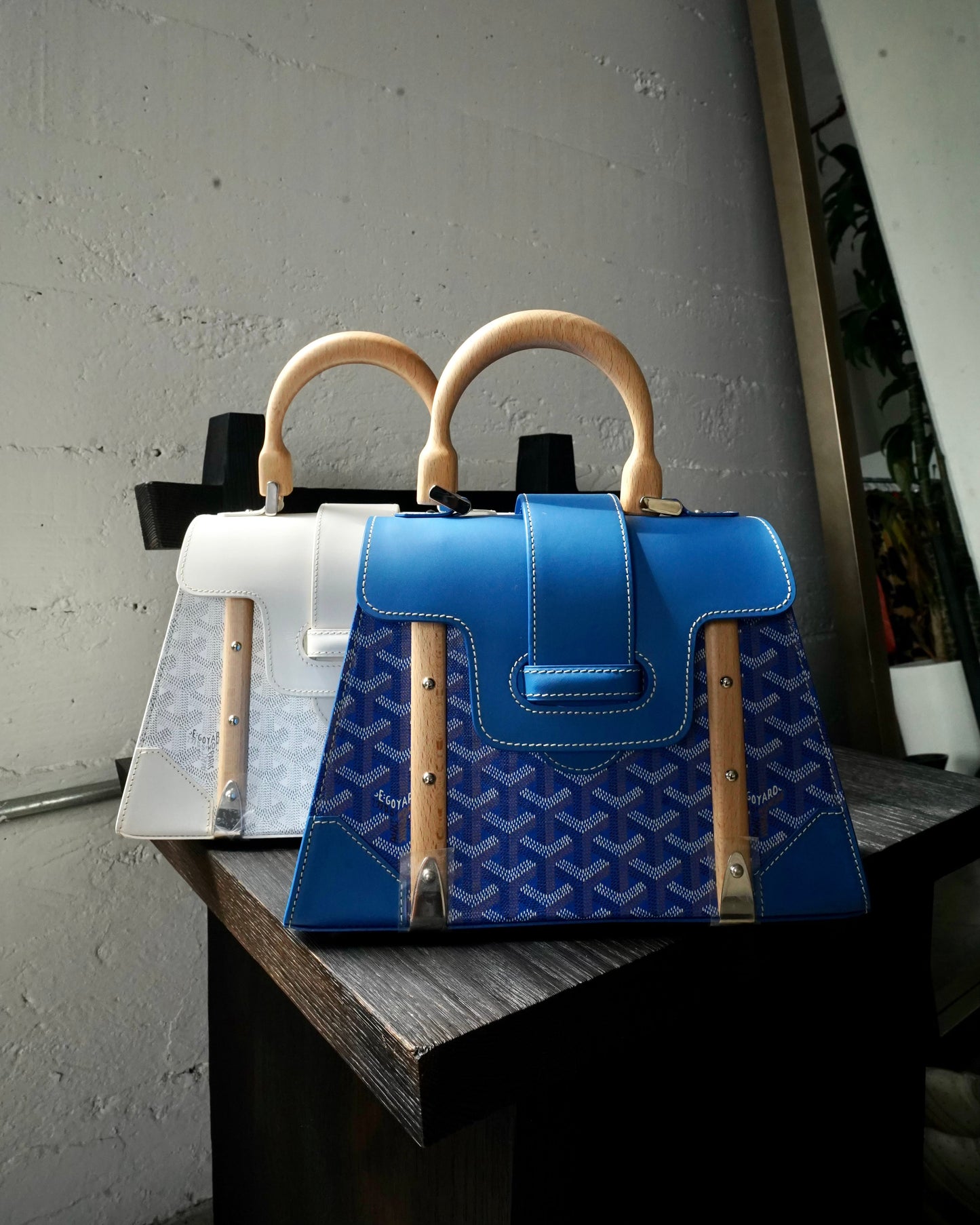 Wood Handle Bag