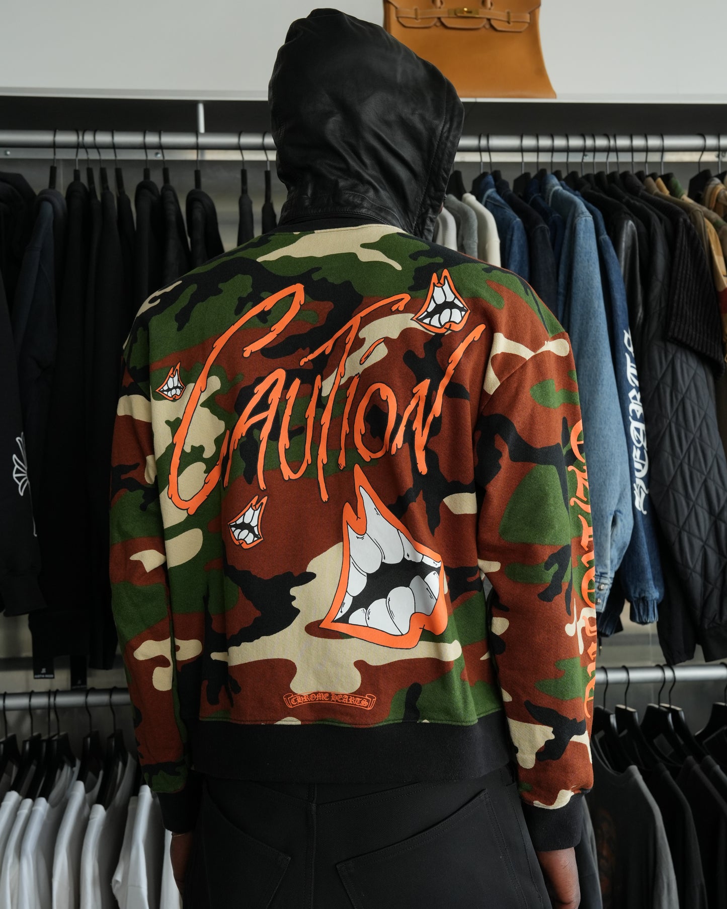 Matty Boy Caution Crewneck Sweatshirt