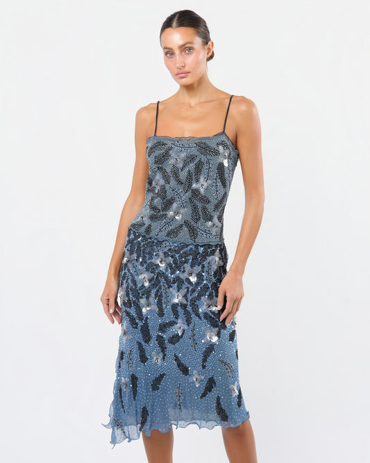 2000s Heavily Beaded Dress