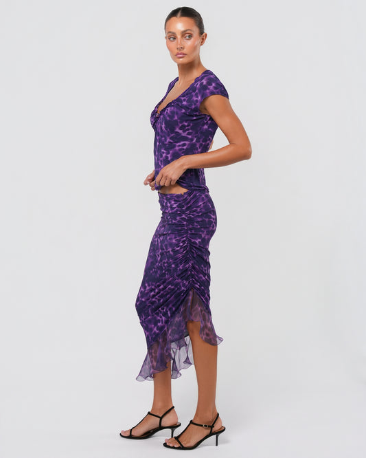 SS 2005 Skirt Set With Stone Detail