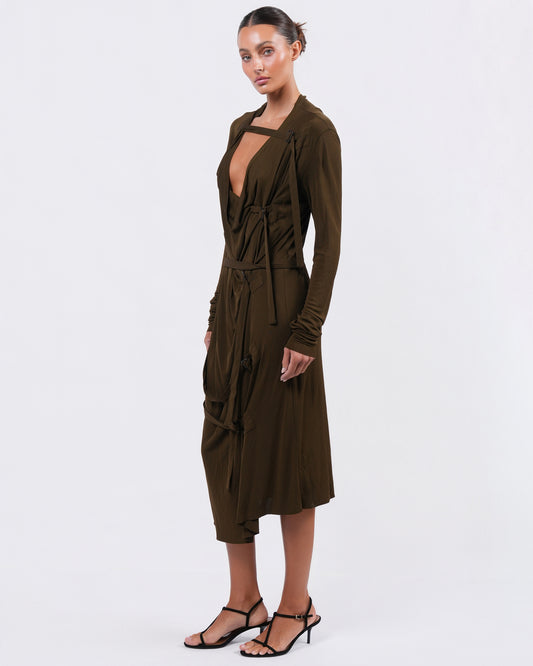 c. 2002 Khaki Dress