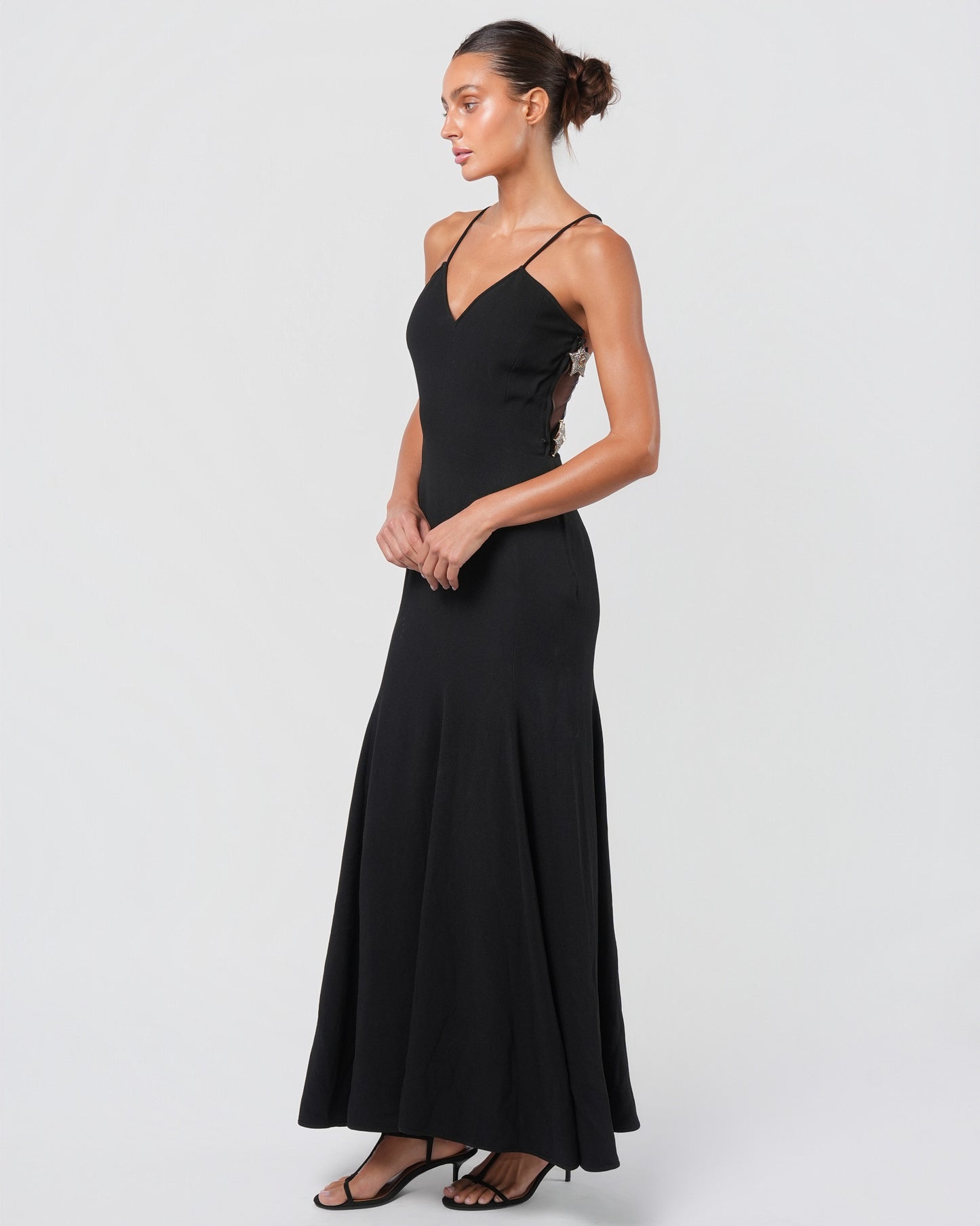 SS 1993 Runway Rhinestone Star Dress