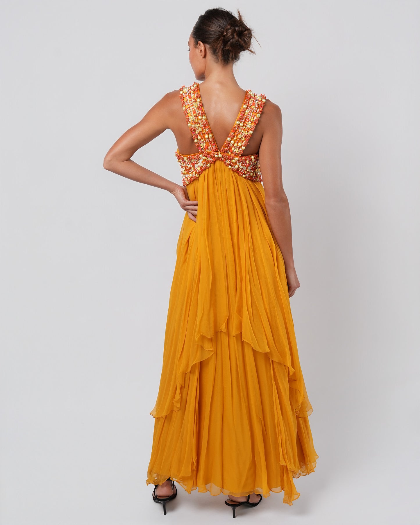 Resort 2009 Marigold Gown