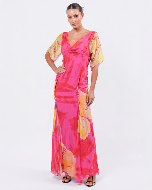 SS 2003 Tie Dye Gown