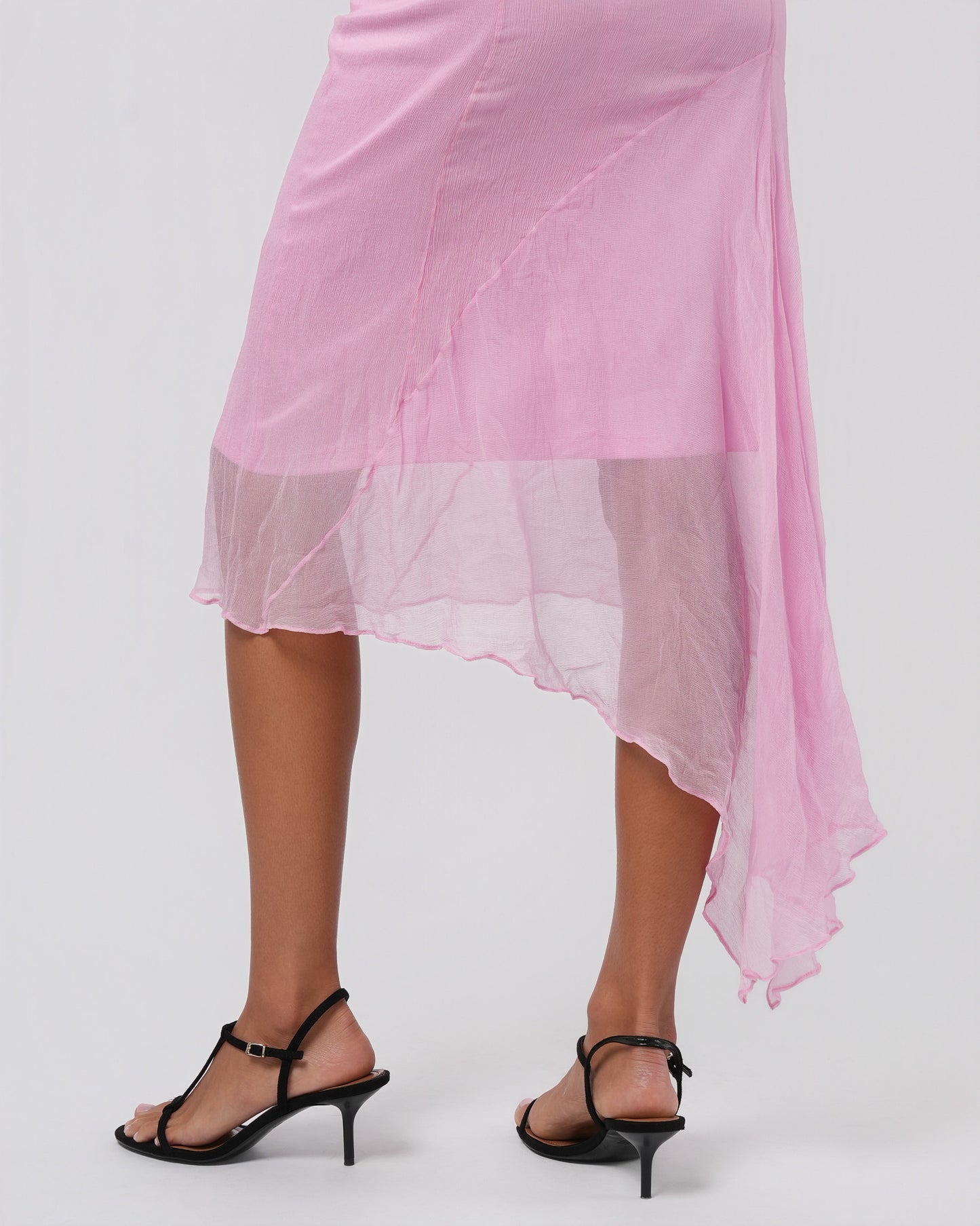 FW 2000 Pink Silk Dress