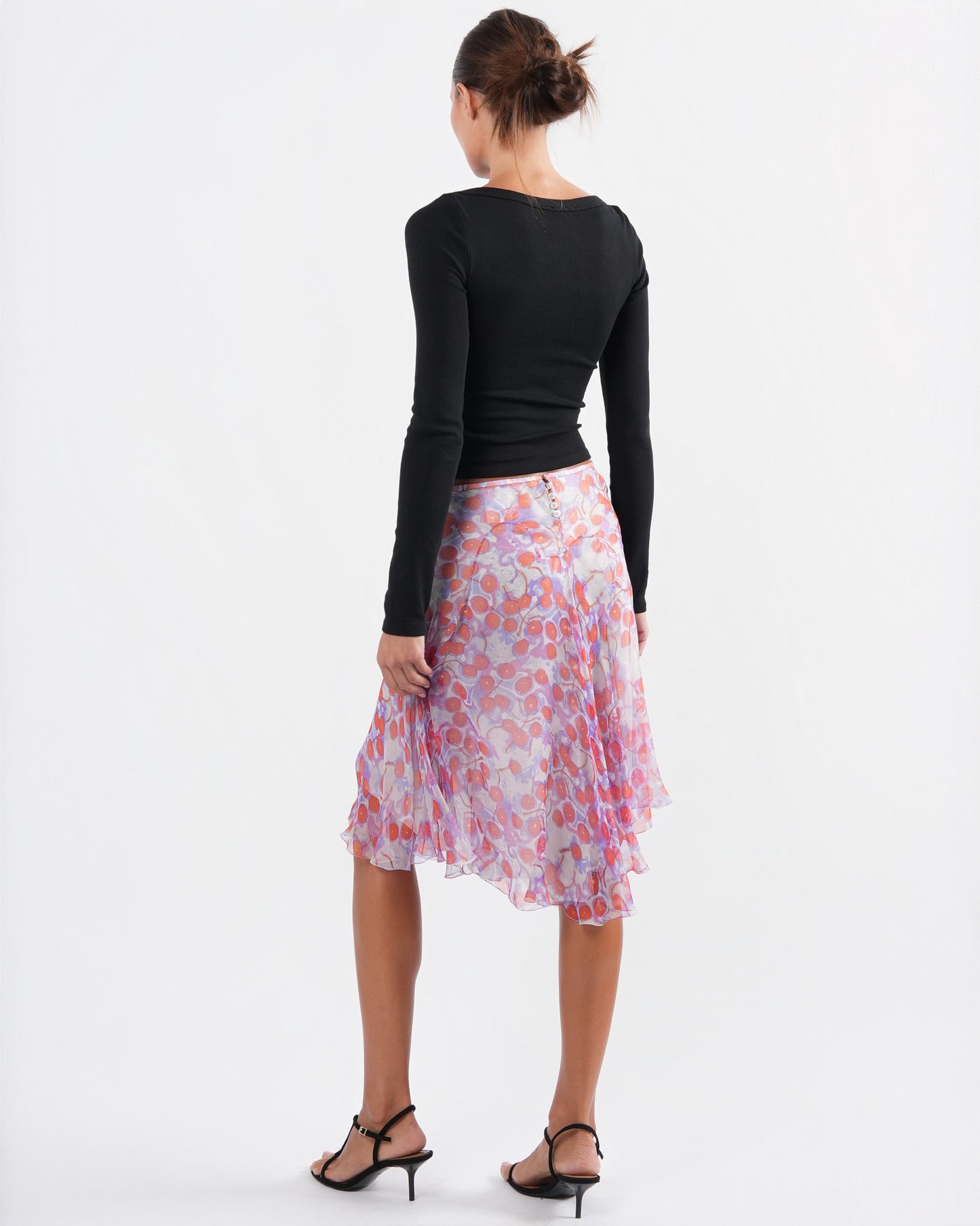 SS 2003 "Irere" Cherry Print Skirt