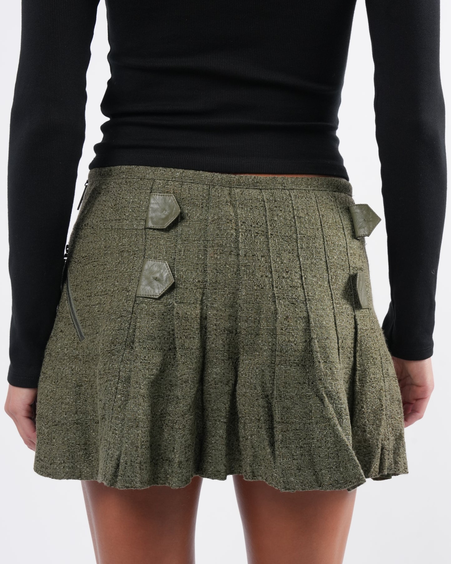 SS 2005 Tweed Mini Skirt