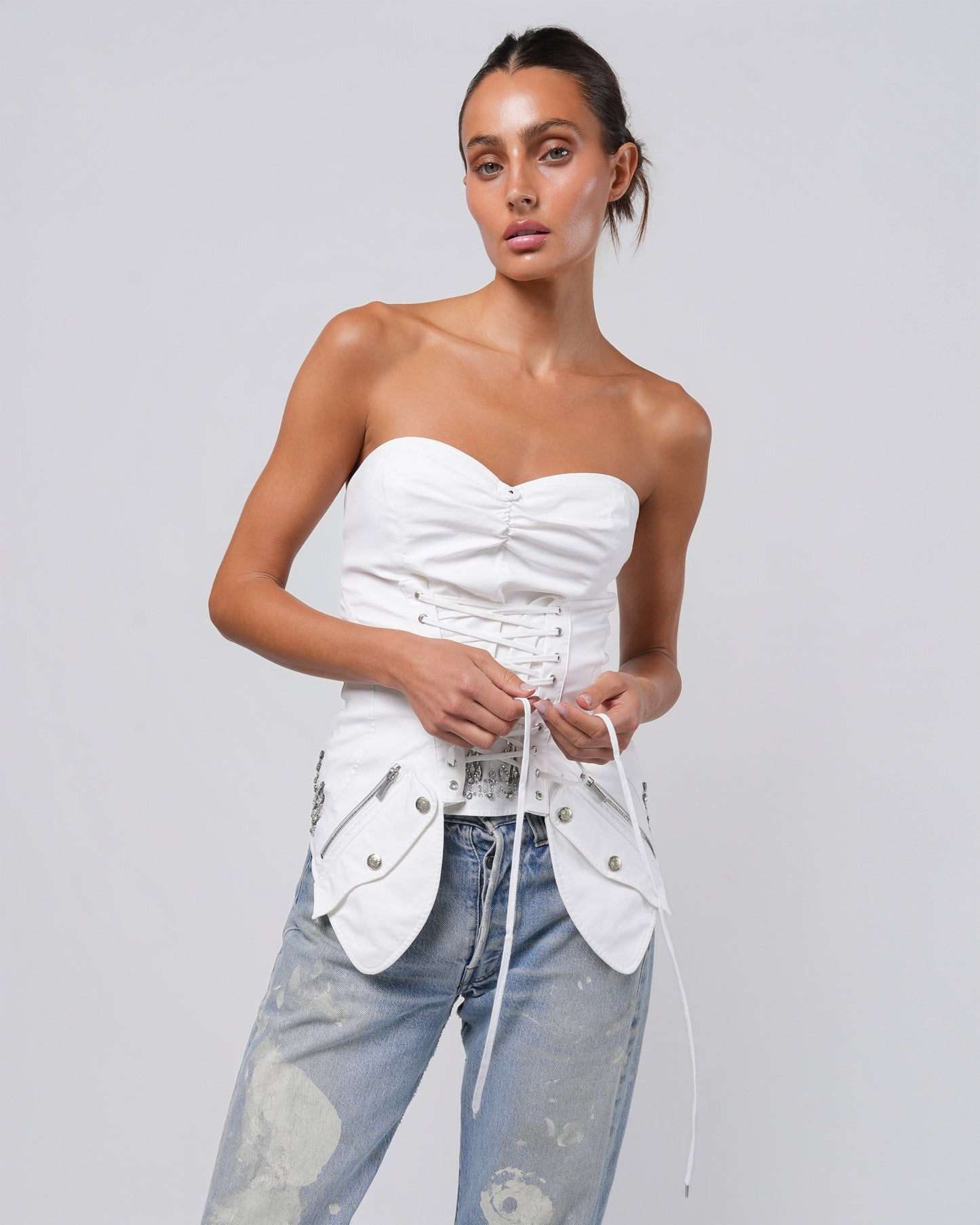 SS 2003 Embellished Bustier