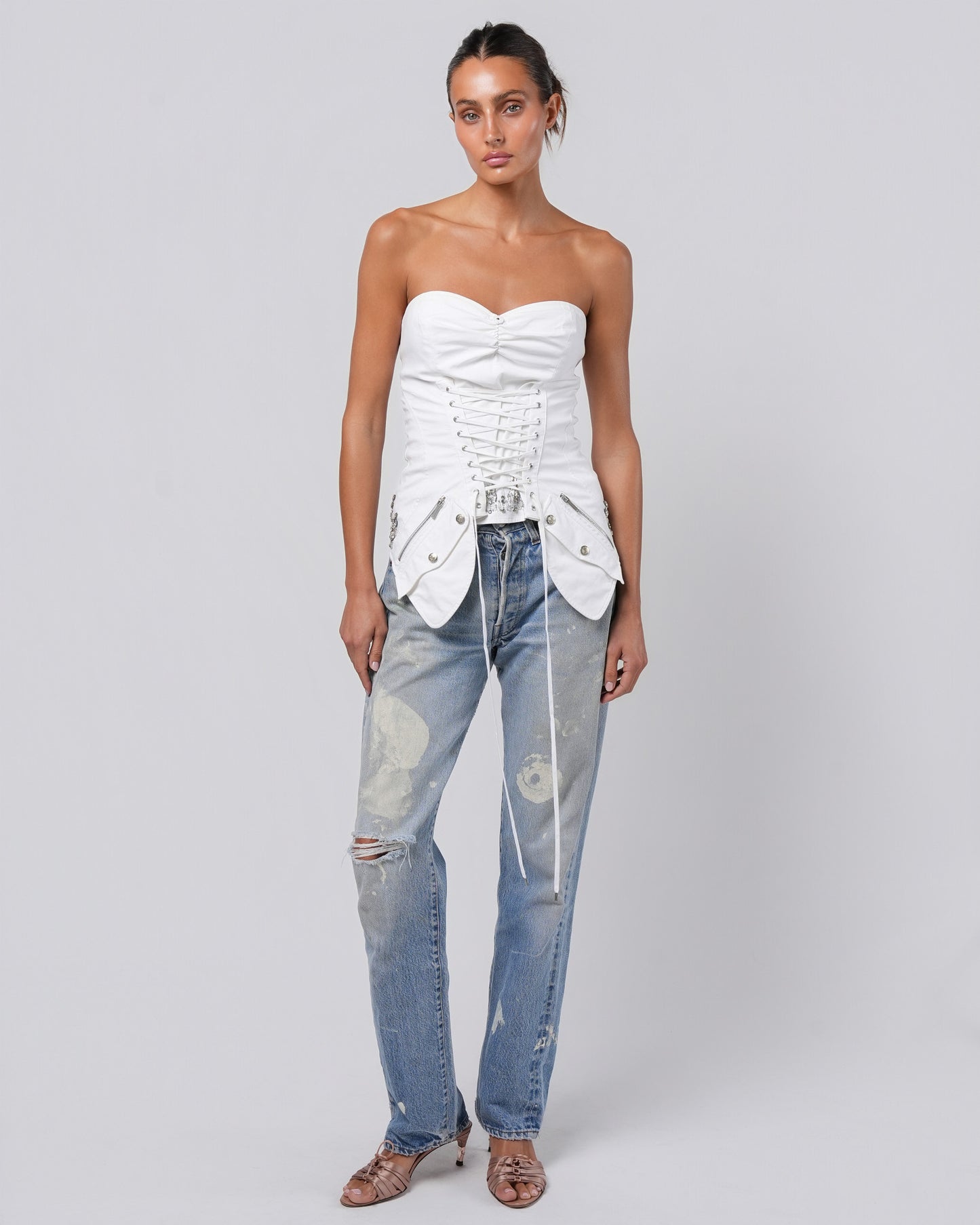 SS 2003 Embellished Bustier