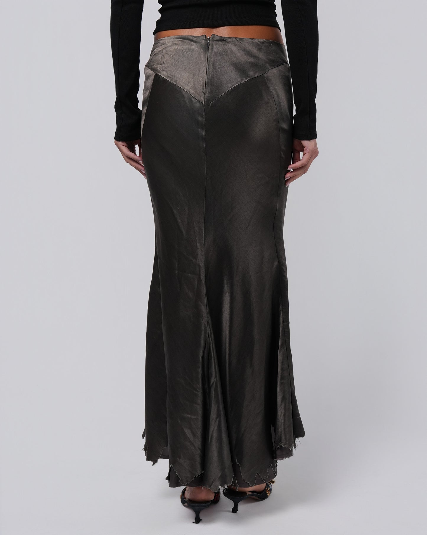 FW 2002 Distressed Mermaid Skirt