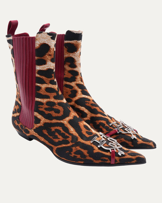 FW 2004 "I Love Dior" Cheetah Boots
