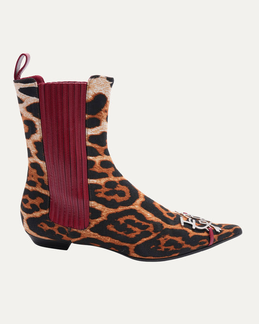 FW 2004 "I Love Dior" Cheetah Boots