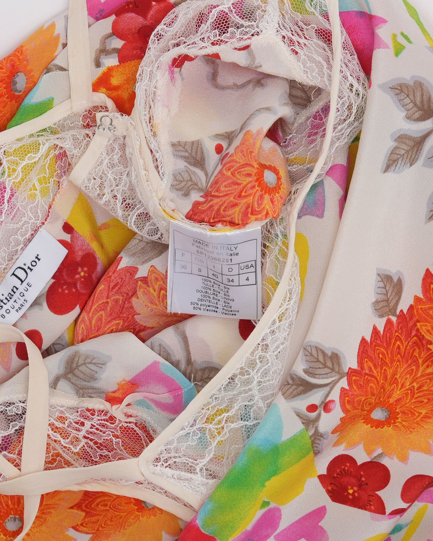 SS 2006 Floral Silk Dress