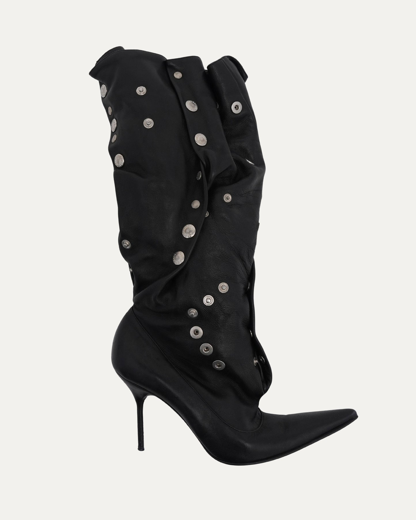 SS 2003 Ad Campaign Leather Button Boots
