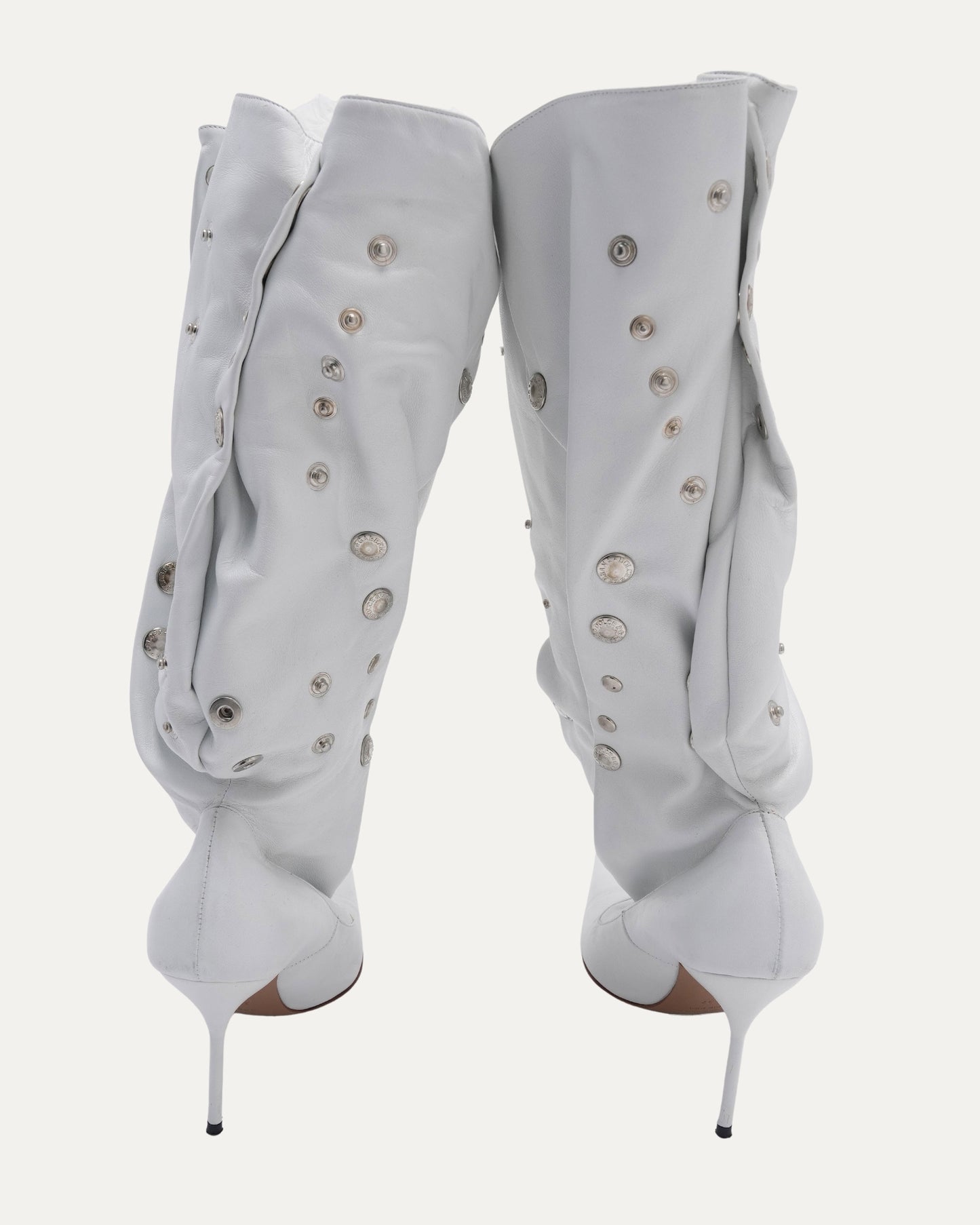 SS 2003 Ad Campaign Leather Button Boots