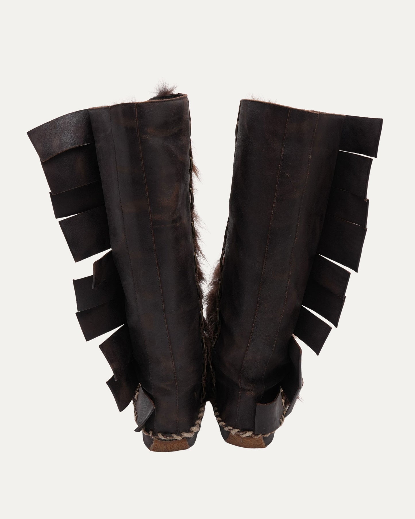 FW 2002 Iconic Fur Boots