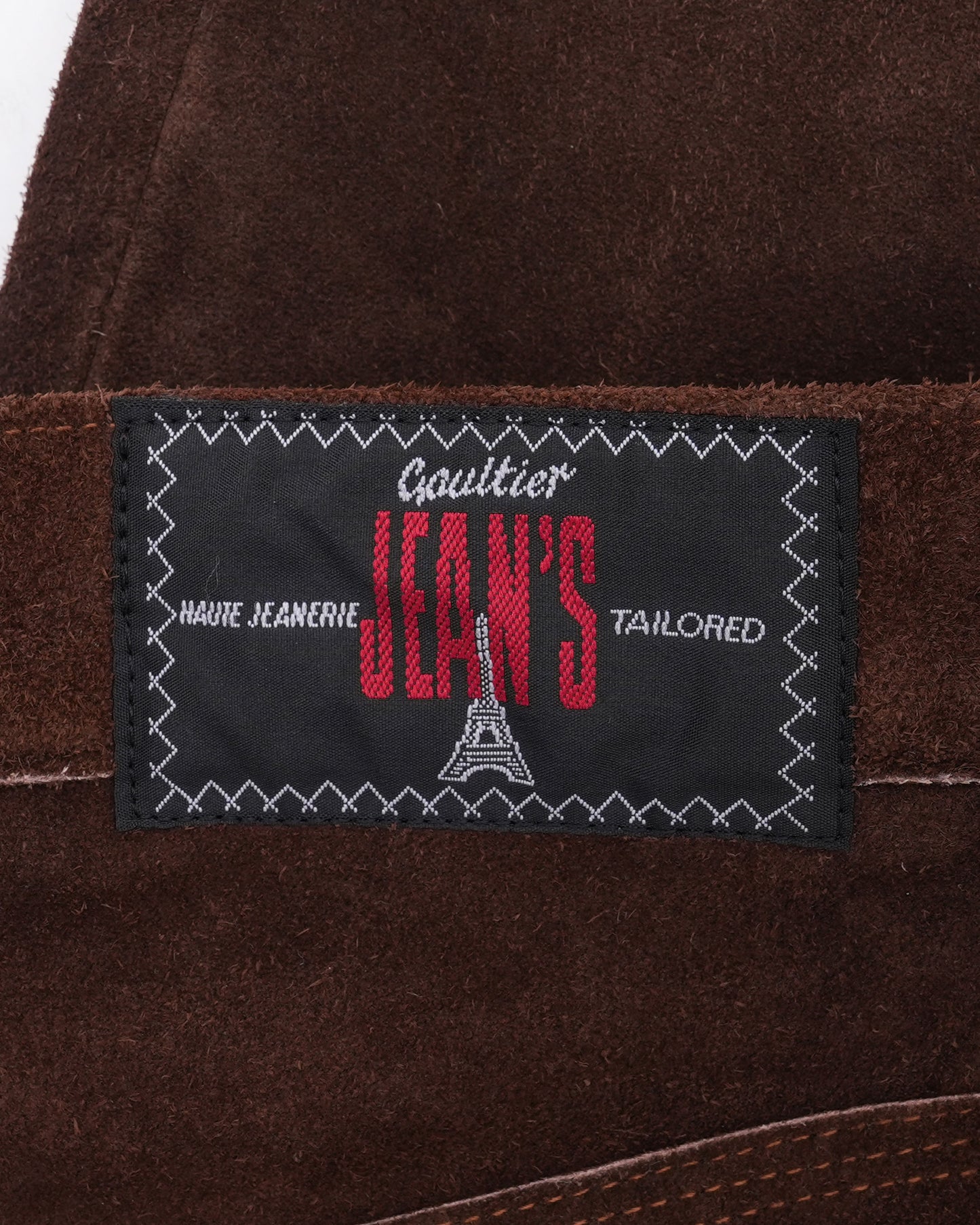 Suede Fringed Pants