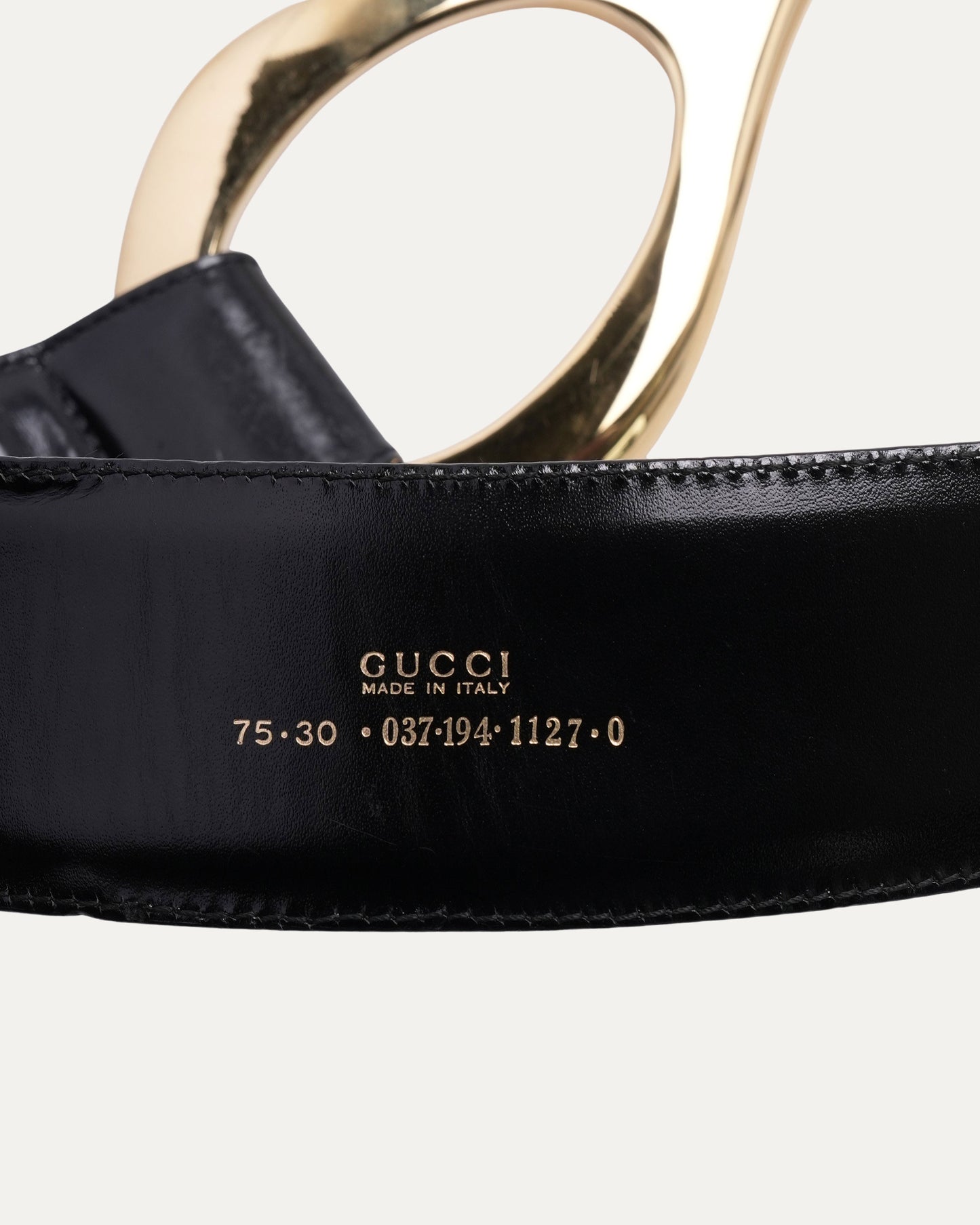 Iconic Tom Ford Era Oversized Horsebit Belt