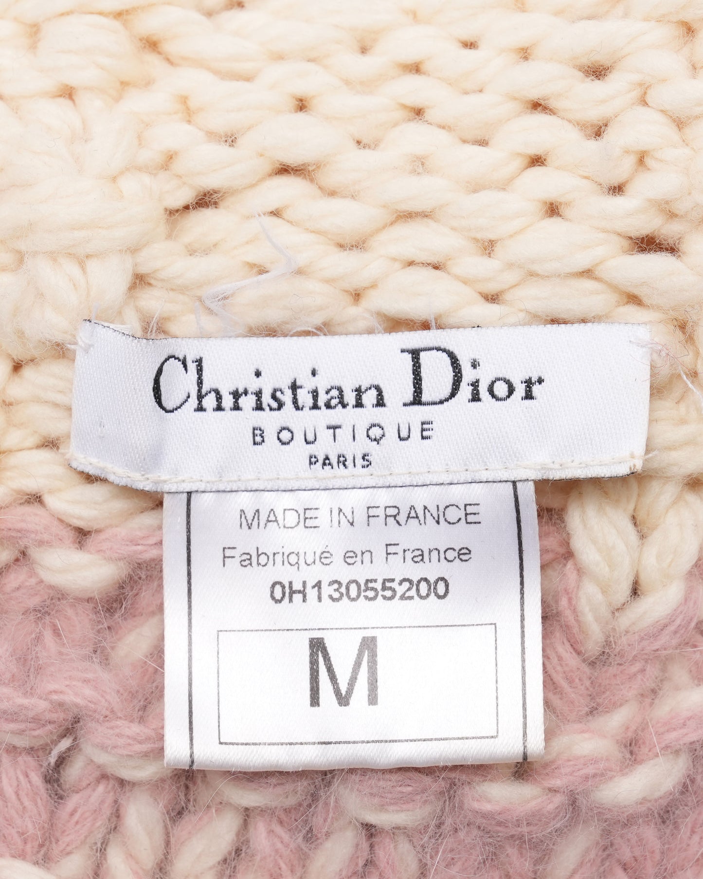 Galliano Era FW 2000 Cropped Knit