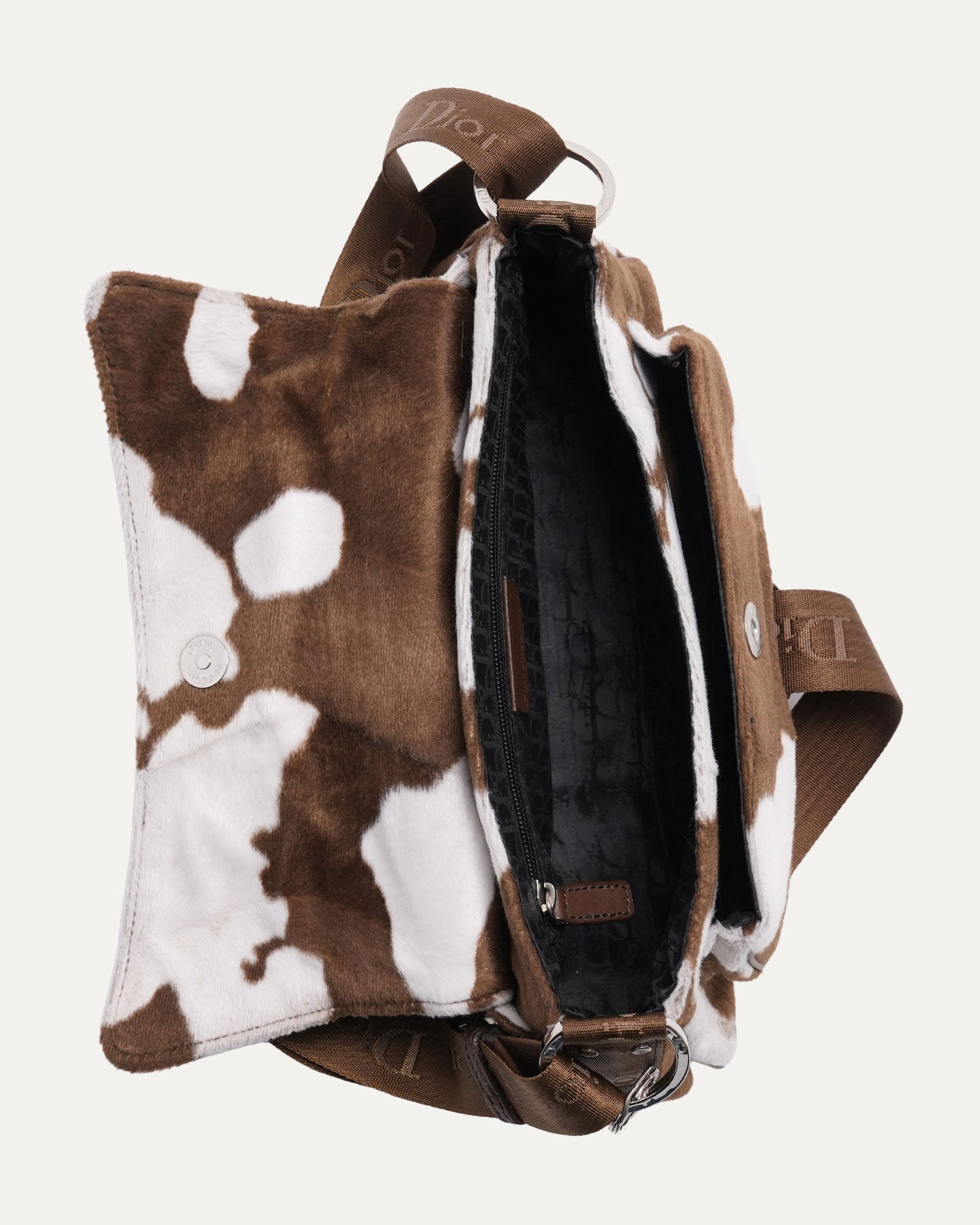 Galliano Era Cow Print Bag