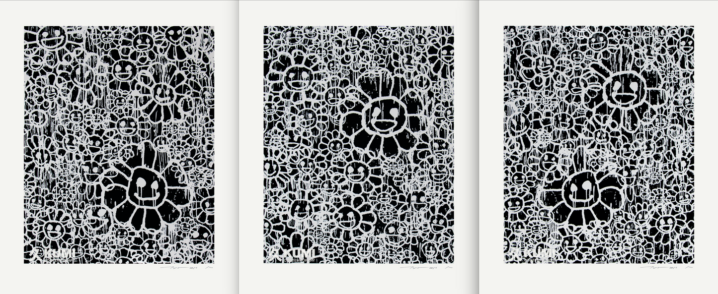 MADSAKI Flowers A + B + C (Black) - COMPLEXCON