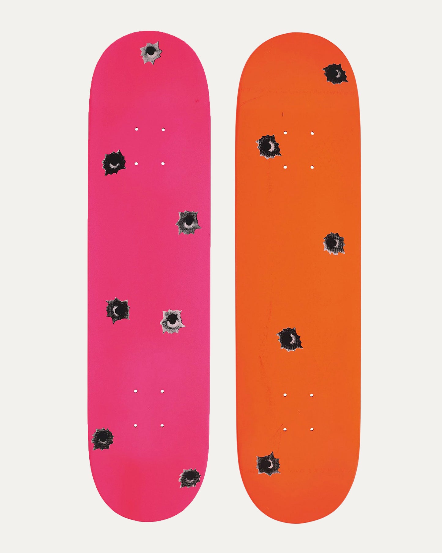 2007 Nate Lowman Skateboard Deck Set