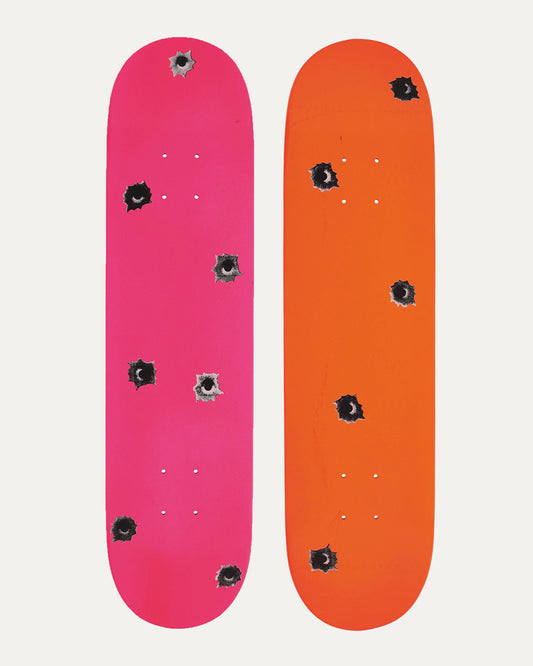 2007 Nate Lowman Skateboard Deck Set